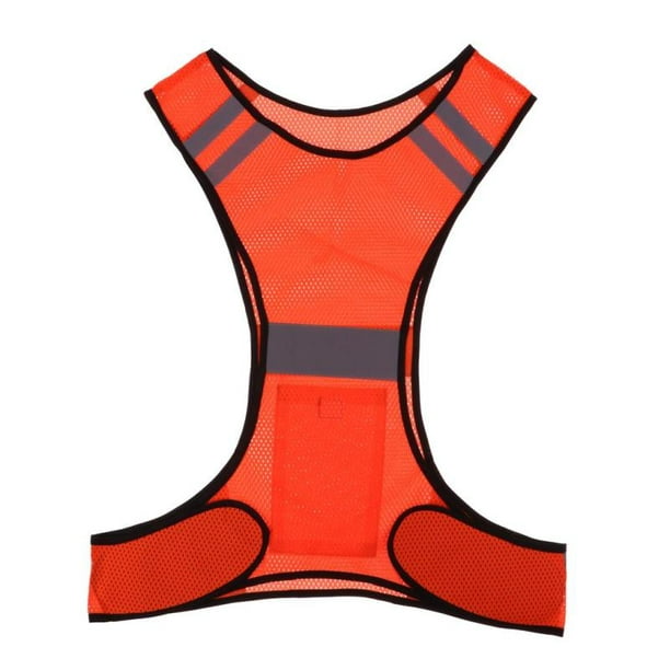 Reflective Running Vest High Visibility Sports Vest For Cycling Men & Women